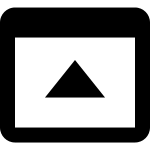 Browser Window Open SVG Icon